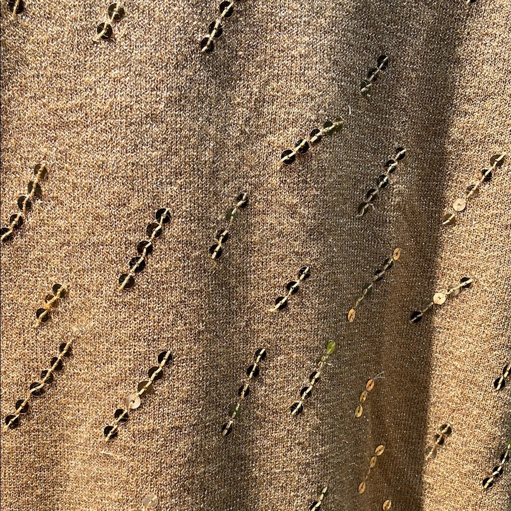 Tan Ribbed Knit Tank Top - Picture 4 of 10